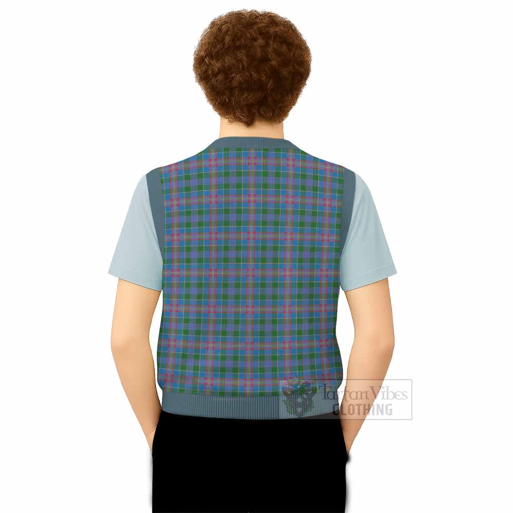 Ralston Tartan Knitted V-Neck Vest - Tartan Vibes Clothing