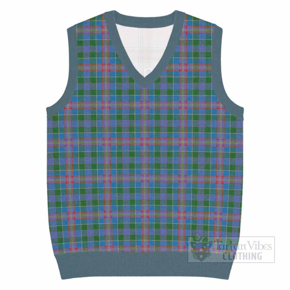 Ralston Tartan Knitted V-Neck Vest - Tartan Vibes Clothing