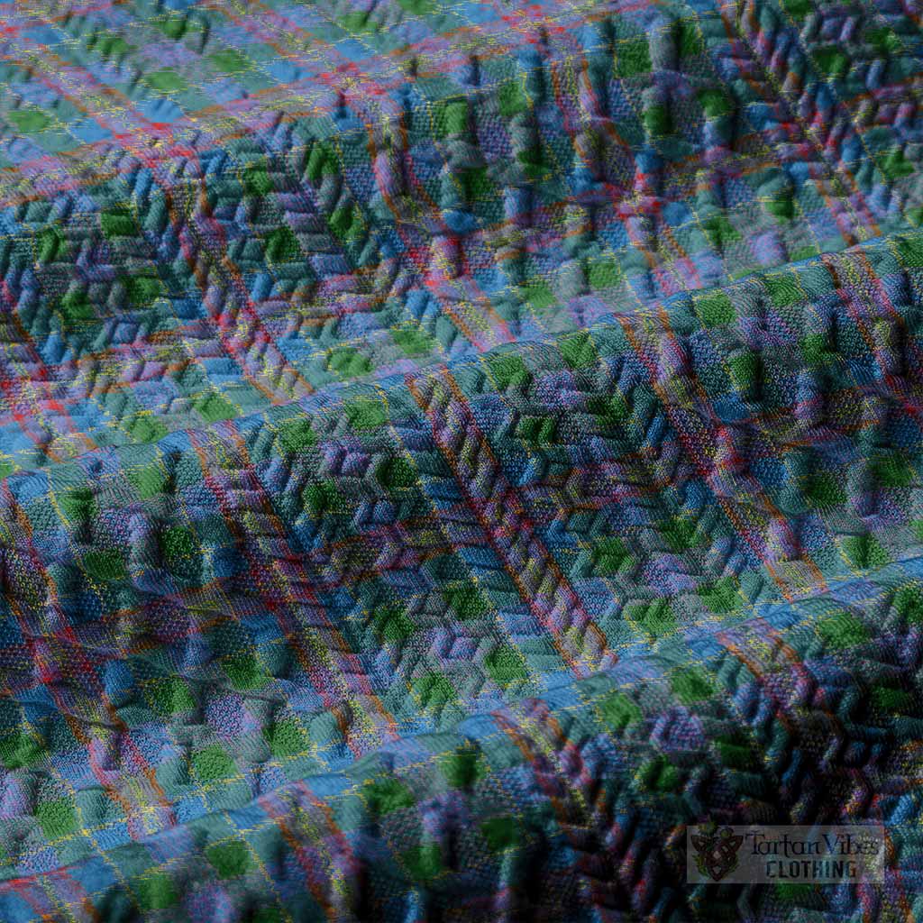 Ralston Tartan Men’s Polo Sweater Top with Family Crest