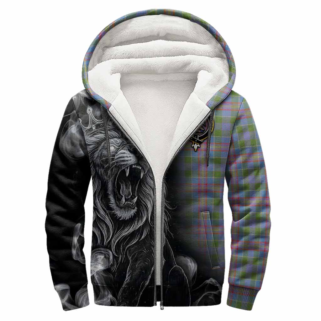 Ralston Tartan Sherpa Hoodie Roaring Lion Heritage