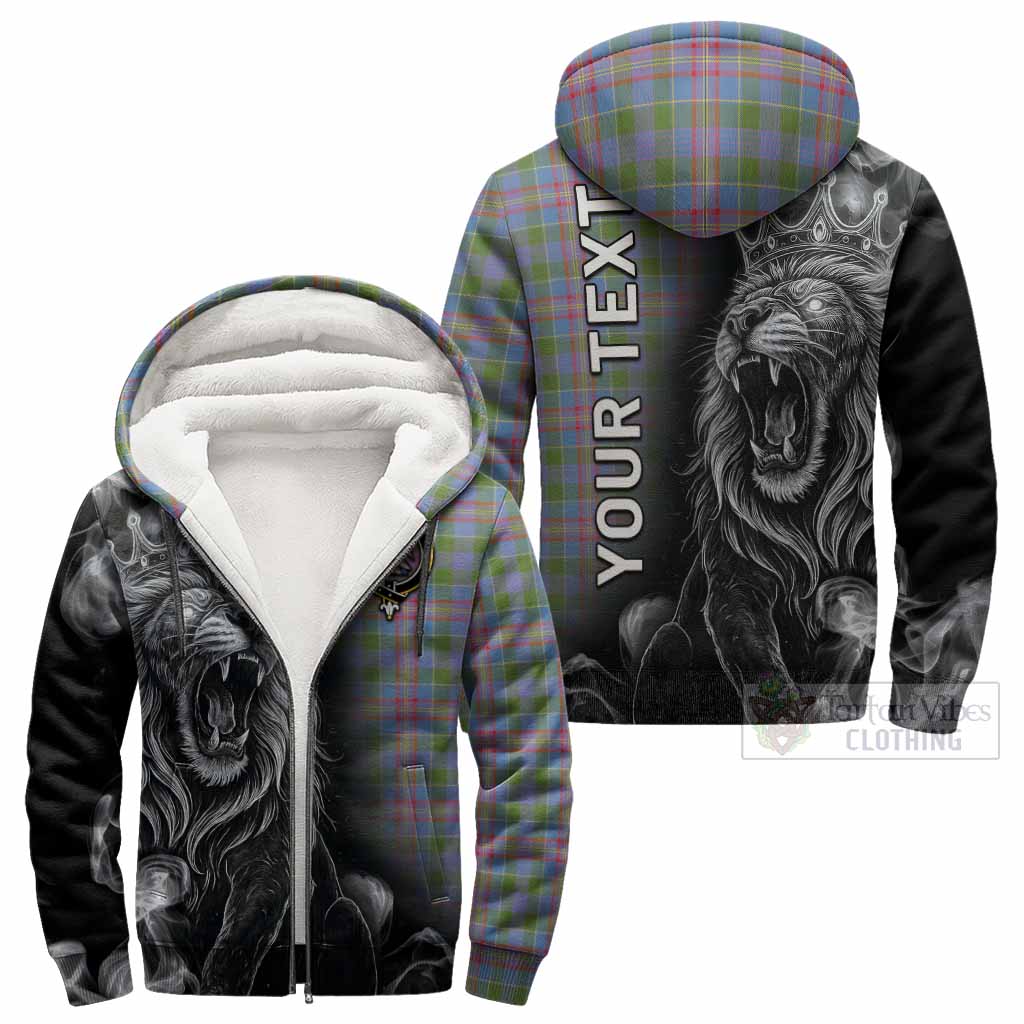 Ralston Tartan Sherpa Hoodie Roaring Lion Heritage