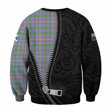 Ralston Tartan Sweatshirt New Zealand Pattern Unique Zipper Stylized