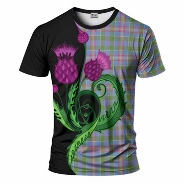 Ralston Tartan T-Shirt Traditional Scottish Thistle