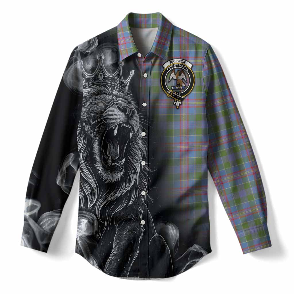 Ralston Tartan Women Casual Shirt Roaring Lion Heritage