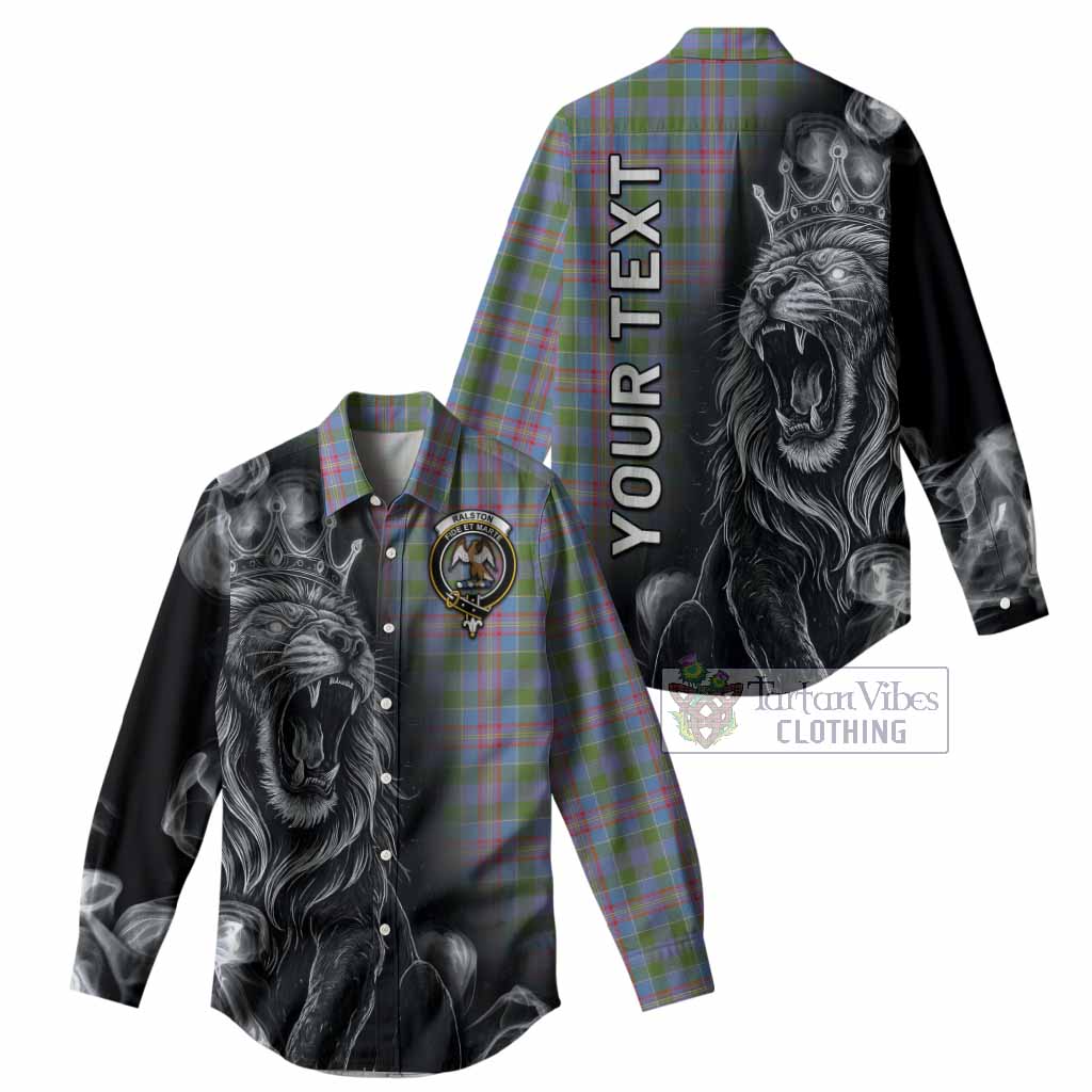 Ralston Tartan Women Casual Shirt Roaring Lion Heritage