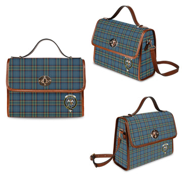 ralston-uk-tartan-leather-strap-waterproof-canvas-bag-with-family-crest