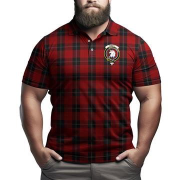 Ramsay Tartan Men's Polo Shirt with Family Crest