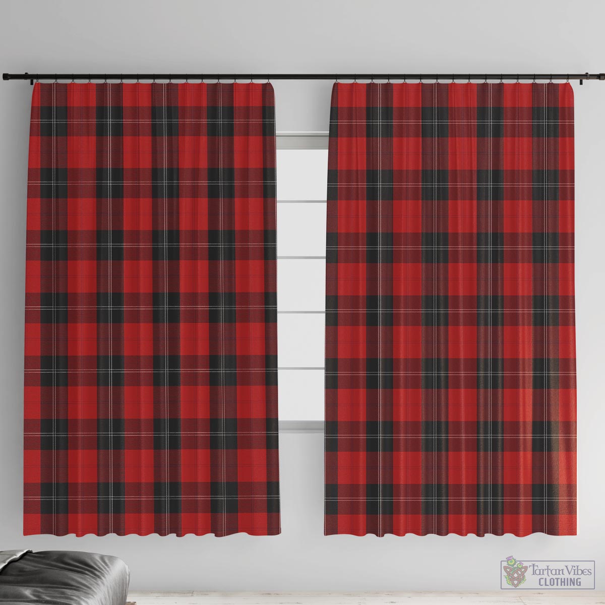 Ramsay Tartan Window Curtain With Grommets - Tartan Vibes Clothing