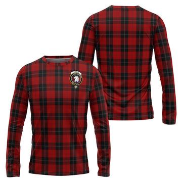 Ramsay Tartan Long Sleeve T-Shirt with Family Crest