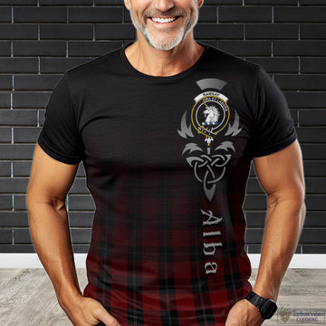 Tartan Vibes Clothing Ramsay Tartan T-Shirt Featuring Alba Gu Brath Family Crest Celtic Inspired