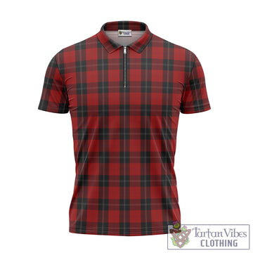 Tartan Vibes Clothing Ramsay Tartan Zipper Polo Shirt