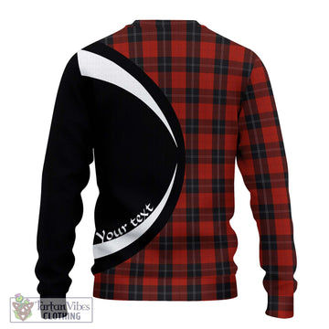 Ramsay Tartan Ugly Sweater with Family Crest Circle Style