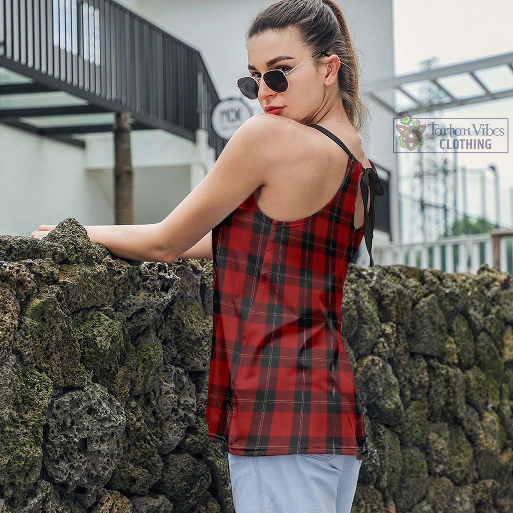 Tartan Vibes Clothing Ramsay Tartan Loose Halter Neck Camisole