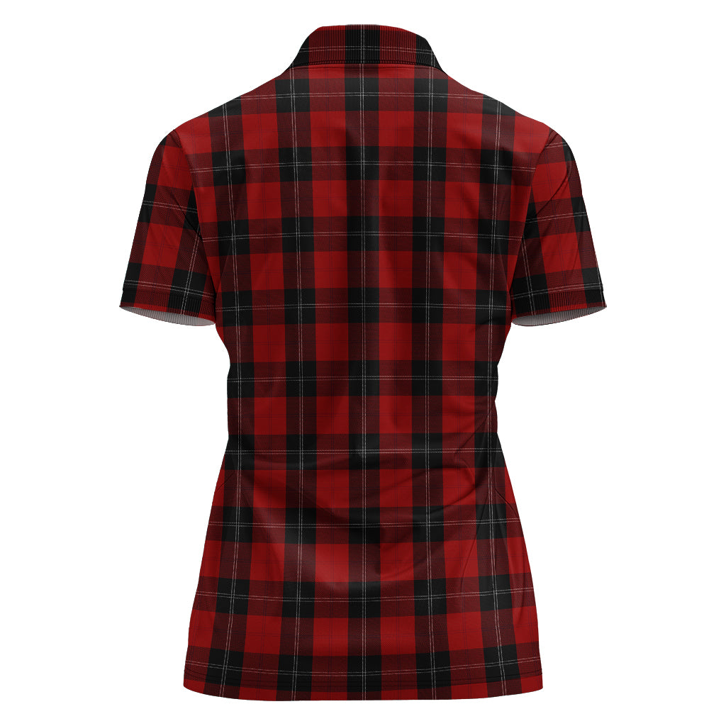 ramsay-tartan-polo-shirt-with-family-crest-for-women