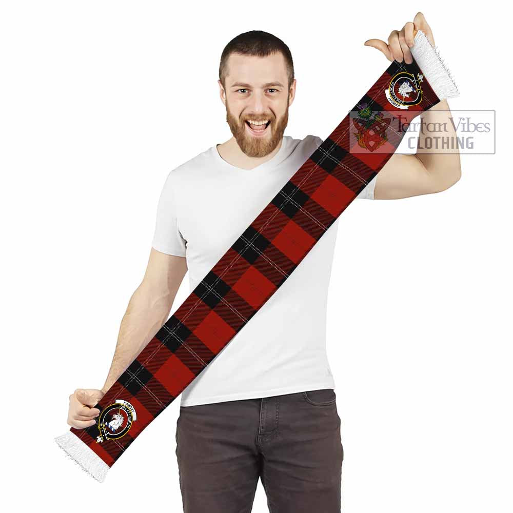 Tartan Vibes Clothing Ramsay Tartan Ruffneck Scarf with Family Crest