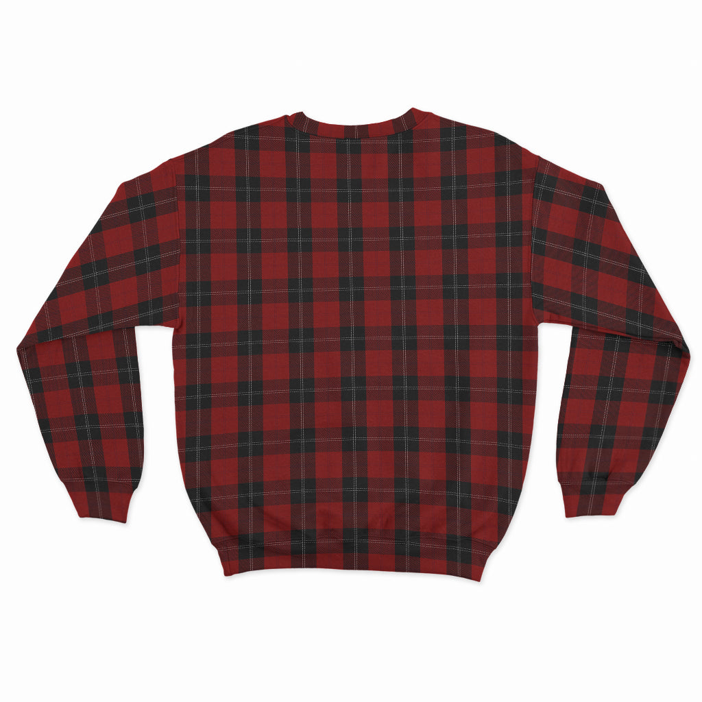 Ramsay Tartan Sweatshirt with Family Crest - Tartan Vibes Clothing