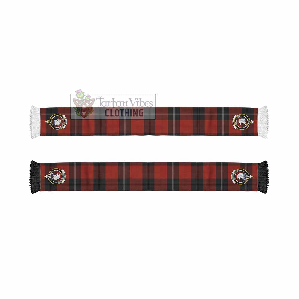 Tartan Vibes Clothing Ramsay Tartan Ruffneck Scarf with Family Crest