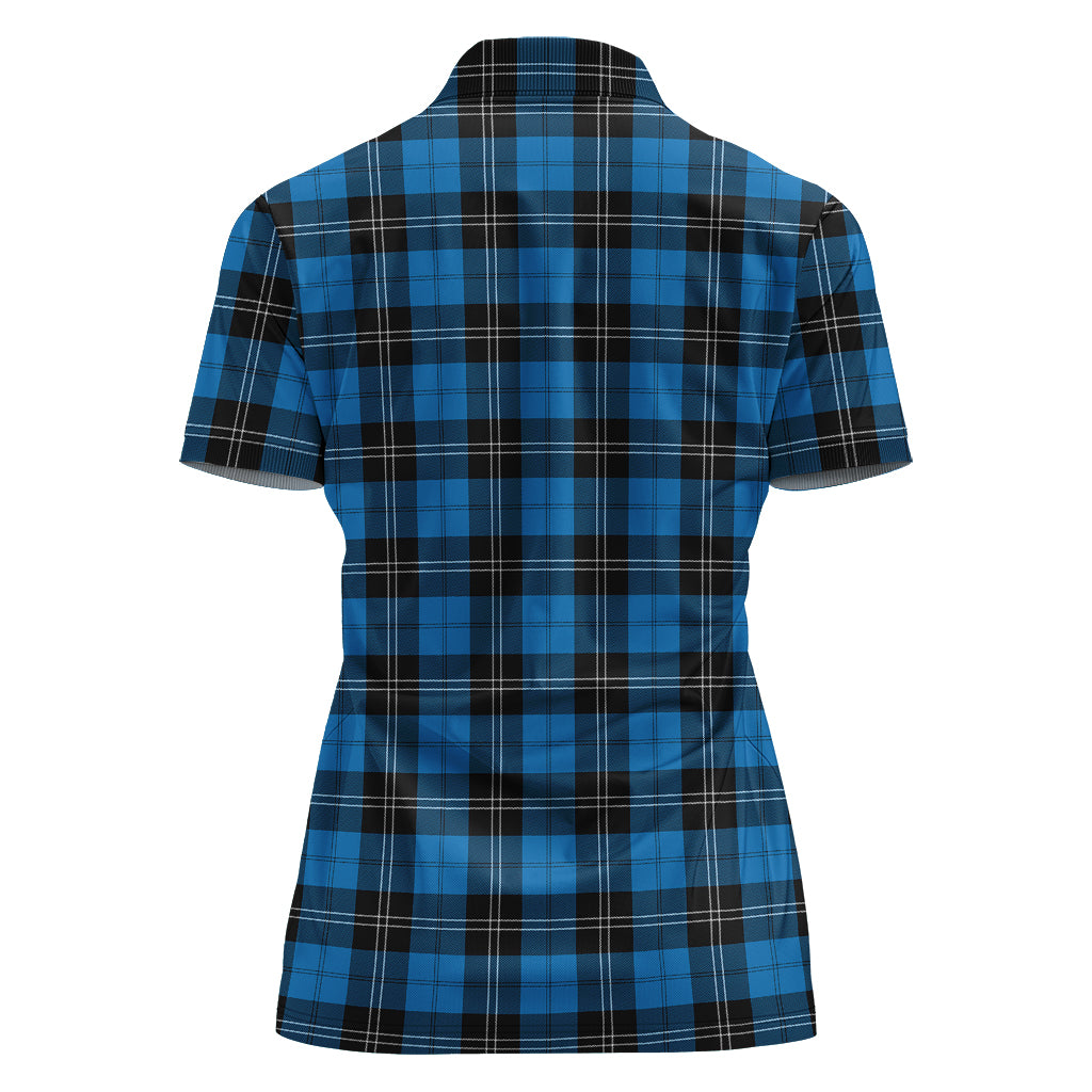 ramsay-blue-ancient-tartan-polo-shirt-for-women
