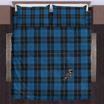 Ramsay Blue Hunting Tartan Bedding Set