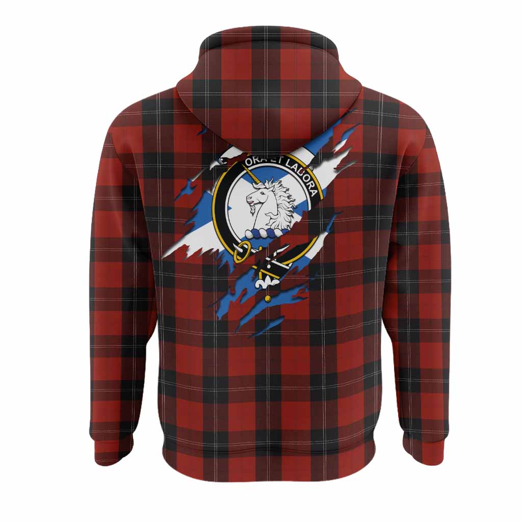 Ramsay Clan Crest In Me Tartan Hoodie Scotland Flag Style