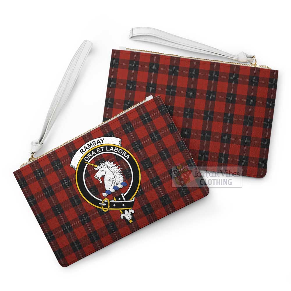 Tartan Vibes Clothing Ramsay Family Crest Tartan Clutch Bag