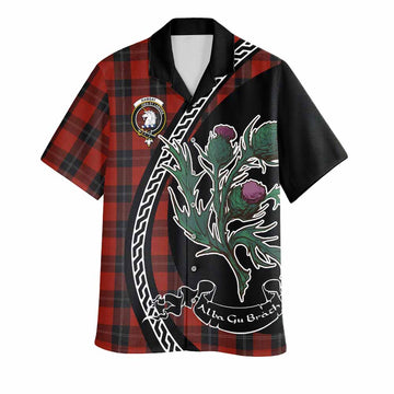 Ramsay Family Crest Tartan Hawaiian Shirt Alba Thistle Inspired - Tartan Vibes Clothing