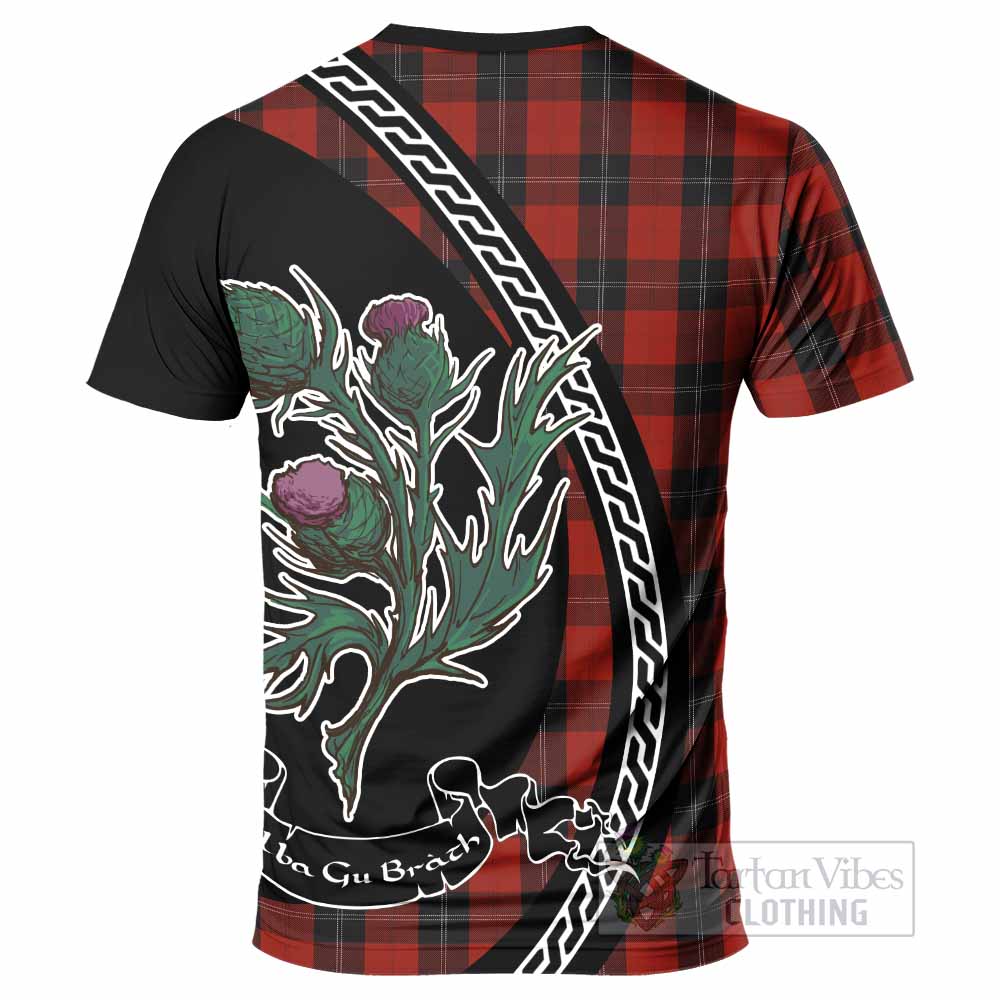 Ramsay Family Crest Tartan T-Shirt Alba Thistle Inspired - Tartan Vibes Clothing