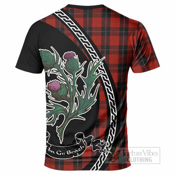 Ramsay Family Crest Tartan T-Shirt Alba Thistle Inspired - Tartan Vibes Clothing