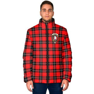 Ramsay Modern Tartan Padded Jacket with Family Crest