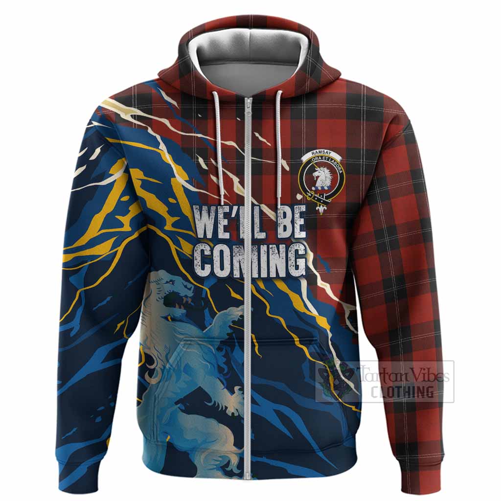 Ramsay Scotland Tartan Hoodie WC2026 Football - We'll Be Coming