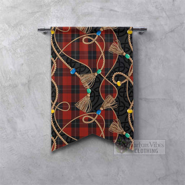Ramsay Scottish Tartan Twisted Ropes Stylized Gonfalon Fishtail - Tartan Vibes Clothing