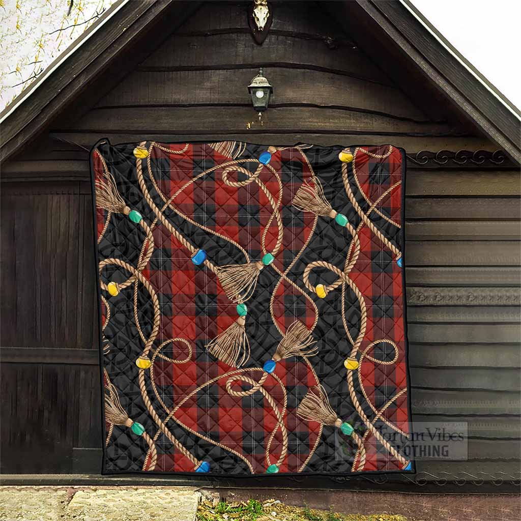 Ramsay Scottish Tartan Twisted Ropes Stylized Premium Quilt - Tartan Vibes Clothing