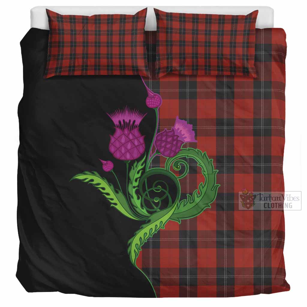 Ramsay Tartan Bedding Set Traditional Scottish Thistle UK Bedding Set UK Super King 104*94 inch - Tartan Vibes Clothing