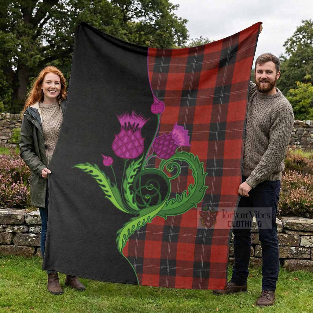 Ramsay Tartan Blanket Traditional Scottish Thistle - Tartan Vibes Clothing