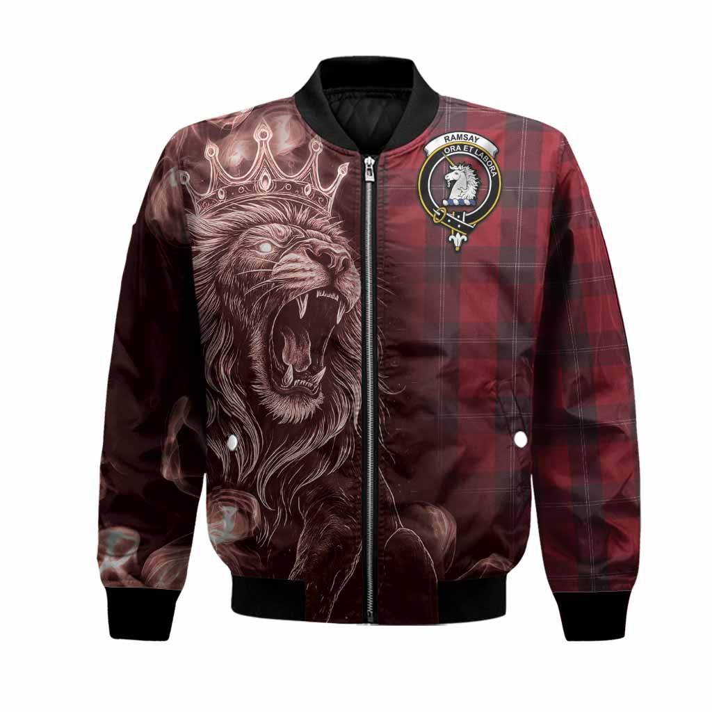 Ramsay Tartan Bomber Jacket Roaring Lion Heritage