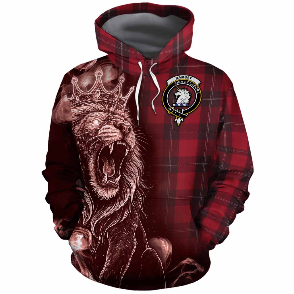 Ramsay Tartan Cotton Hoodie Roaring Lion Heritage