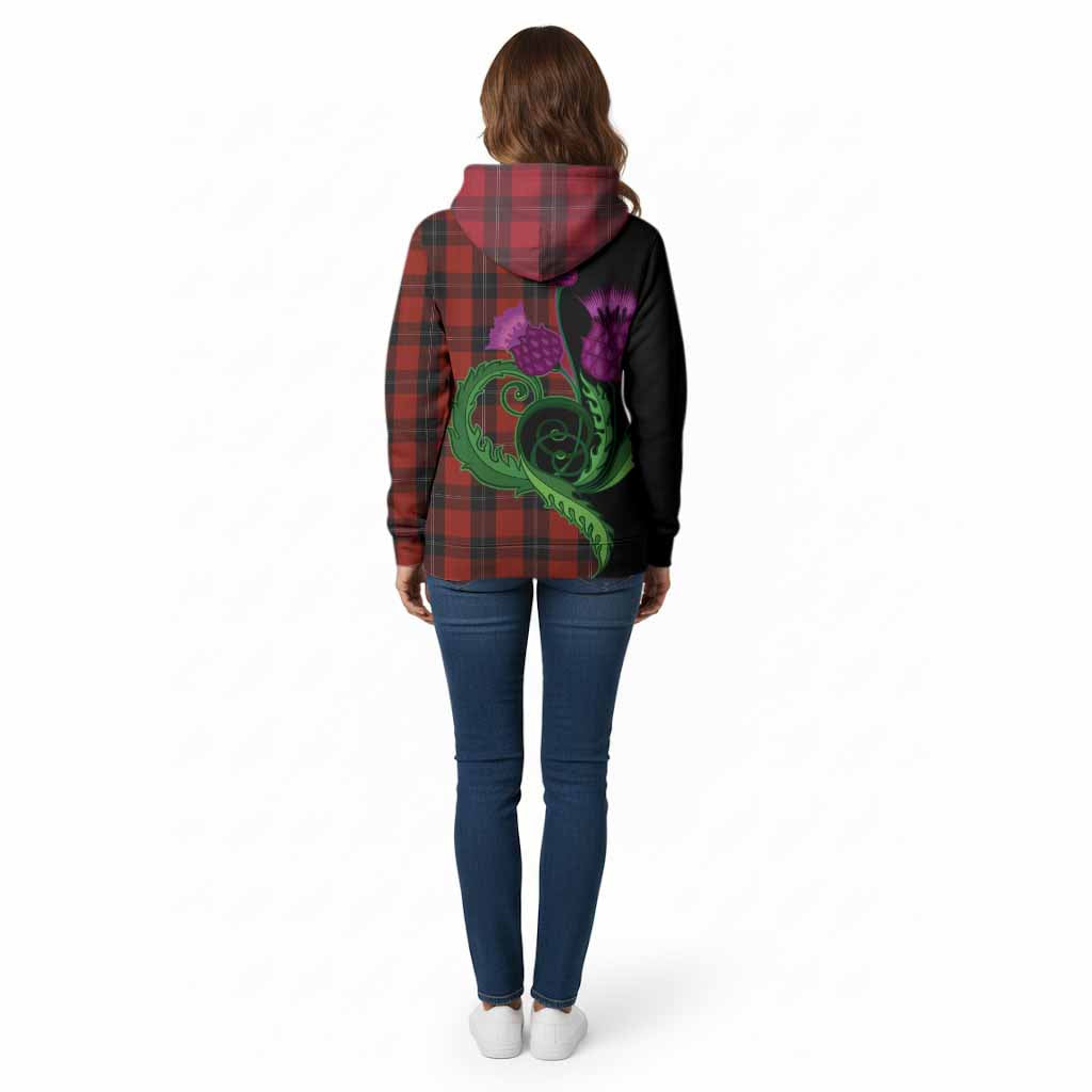 Ramsay Tartan Cotton Hoodie Traditional Scottish Thistle