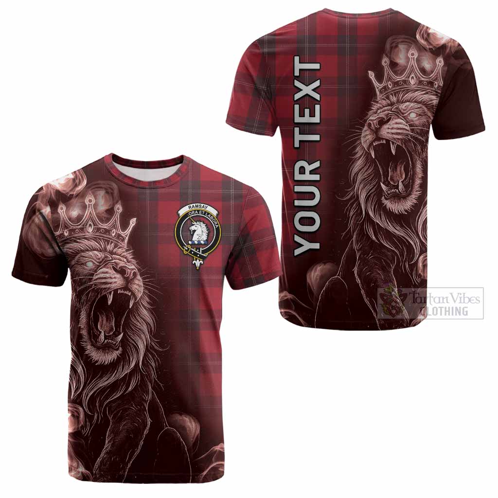 Ramsay Tartan Cotton T-shirt Roaring Lion Heritage