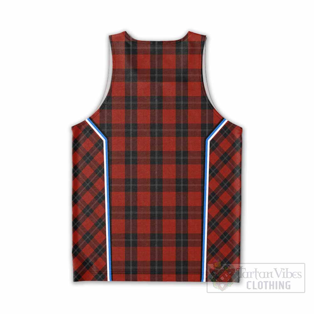 Ramsay Tartan Crest Men Tank Top Scotland Coat of Arm Flag Style - Tartan Vibes Clothing