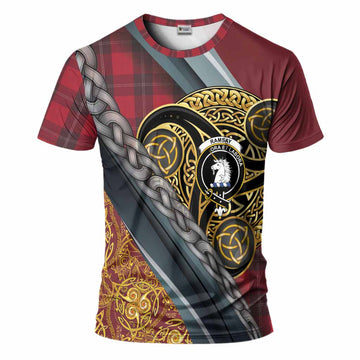 Ramsay Tartan Crest T-Shirt Scottish Triskele Celtic
