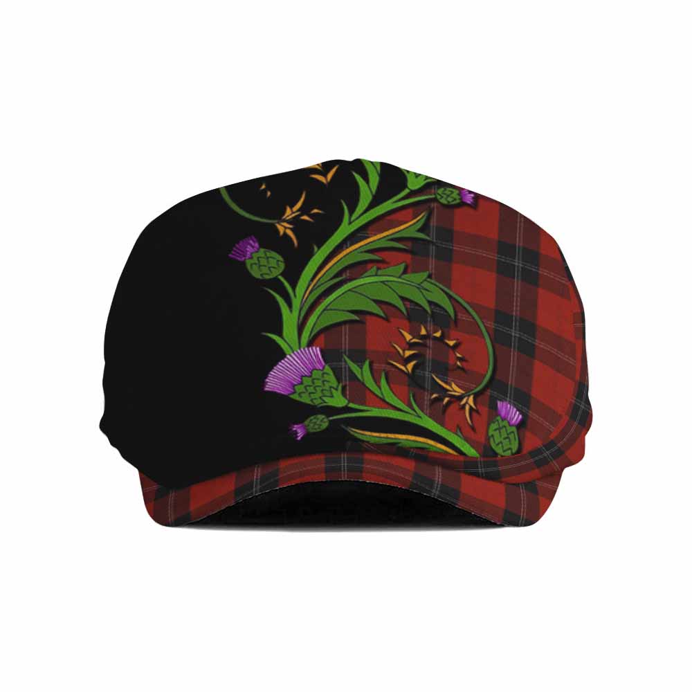 Ramsay Tartan Flat Cap, Jeff Cap Scottish Thistle Pride Heritage Art Flat Cap - Tartan Vibes Clothing