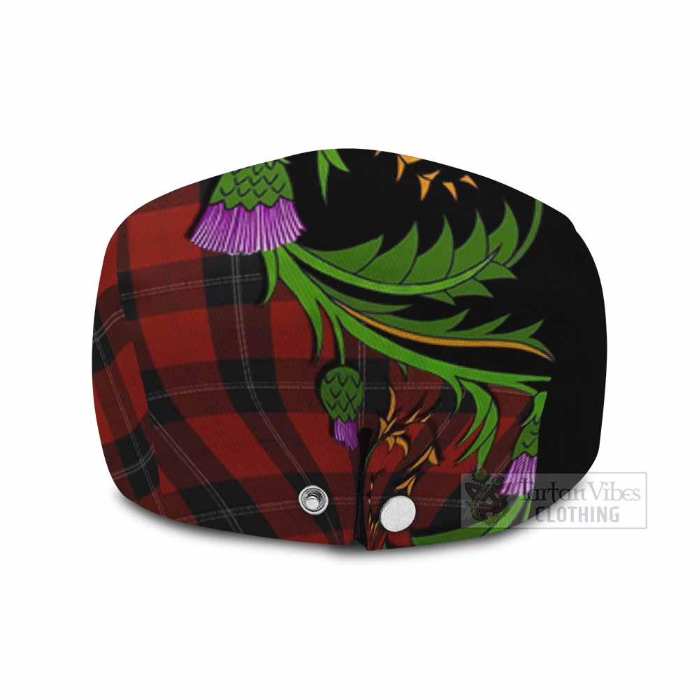 Ramsay Tartan Flat Cap, Jeff Cap Scottish Thistle Pride Heritage Art - Tartan Vibes Clothing