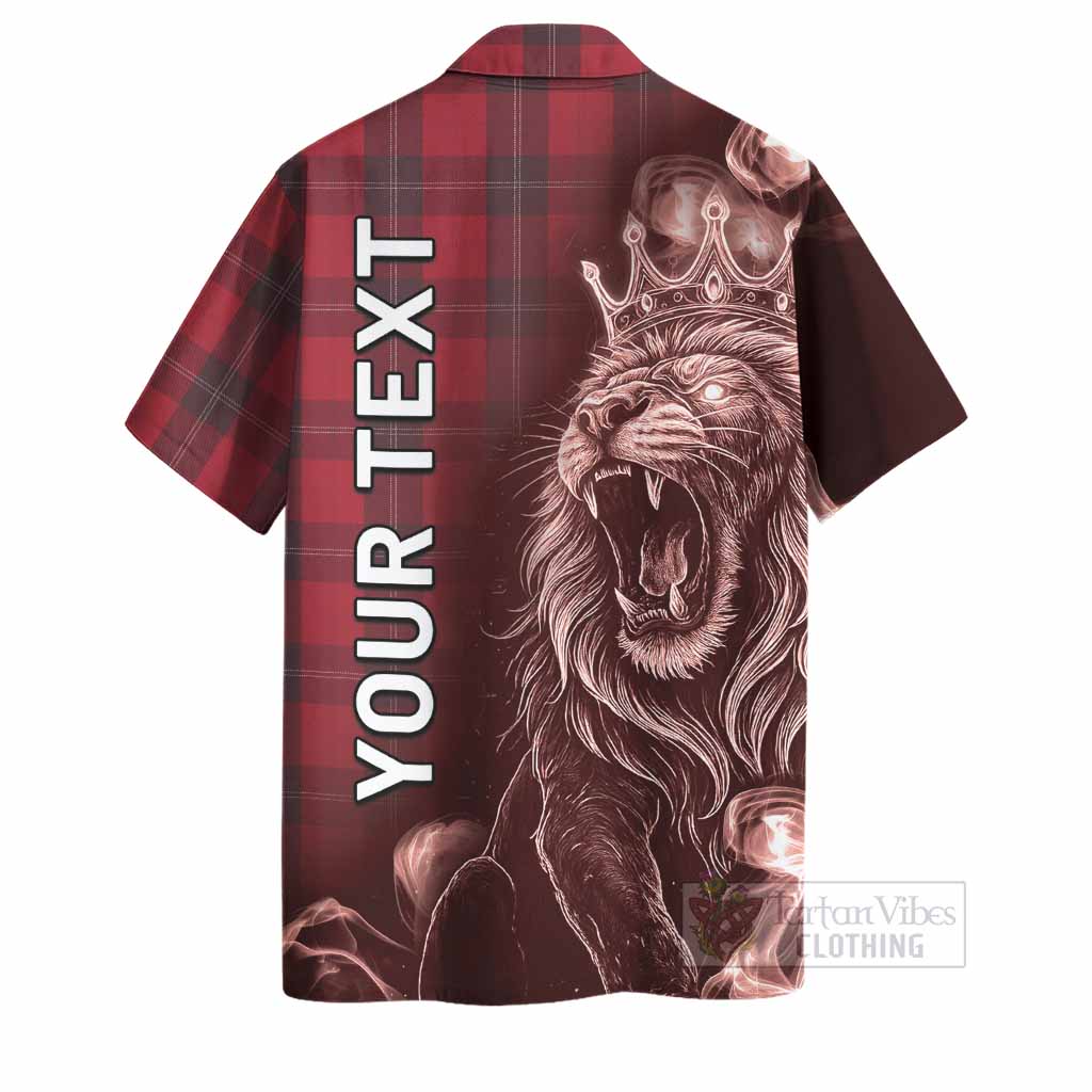 Ramsay Tartan Hawaiian Shirt Roaring Lion Heritage