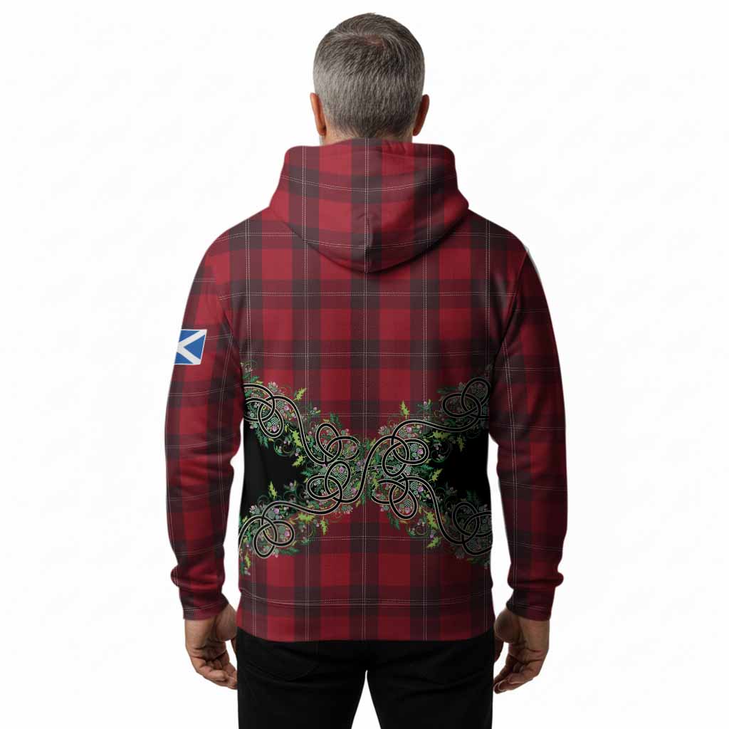 Ramsay Tartan Hoodie Thistle Scottish Spirit