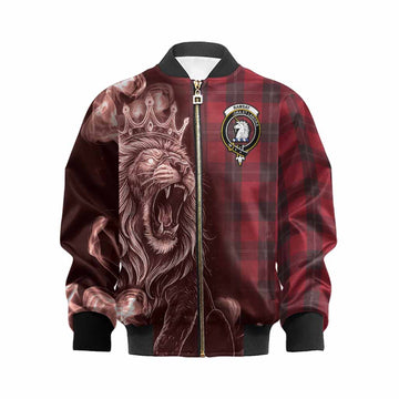 Ramsay Tartan Kid Bomber Jacket Roaring Lion Heritage