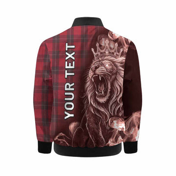 Ramsay Tartan Kid Bomber Jacket Roaring Lion Heritage