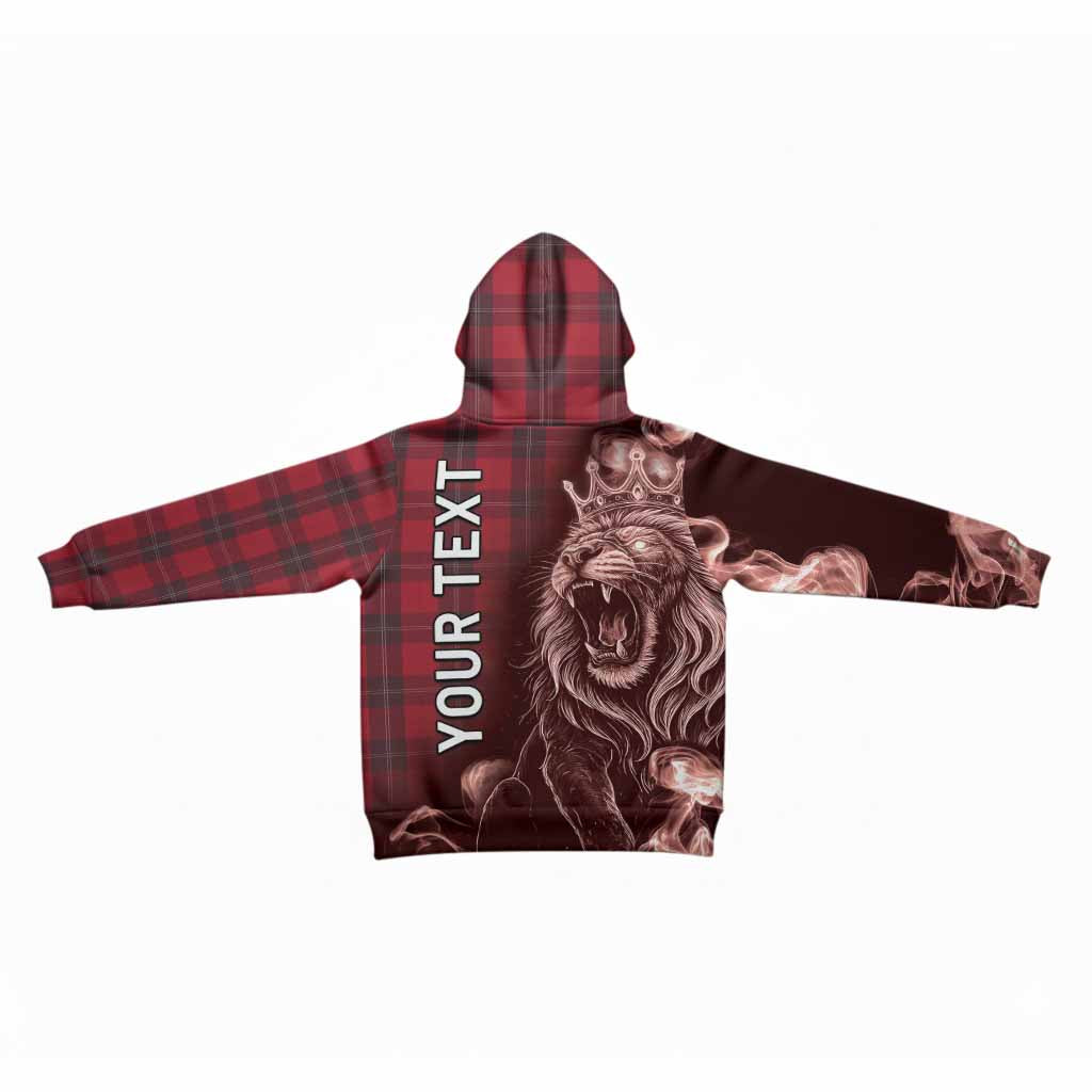 Ramsay Tartan Kid Hoodie Roaring Lion Heritage