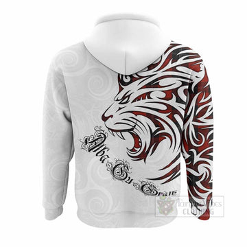 Ramsay Tartan Lion Roar Hoodie Alba Gu Brath with Celtic Motifs
