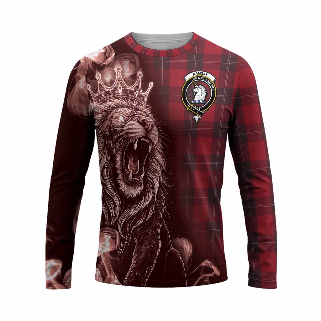 Ramsay Tartan Long Sleeve T-Shirt Roaring Lion Heritage