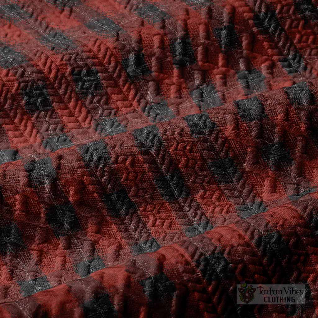 Ramsay Tartan Men’s Polo Sweater Top with Family Crest